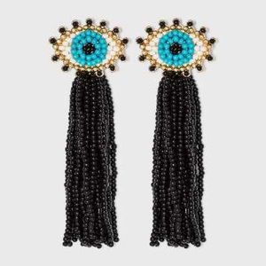 Sugarfix // Evil Eye Bead Earrings